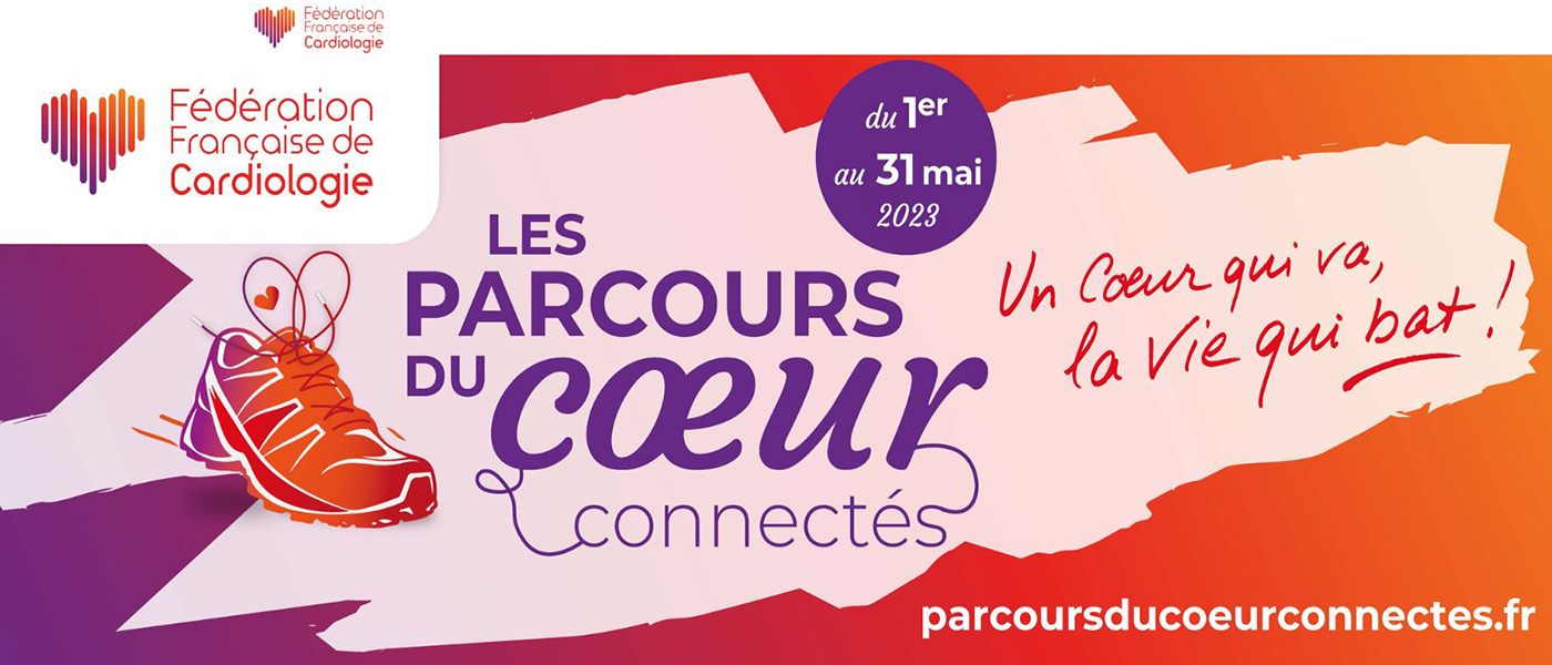 Les parcours du Coeur édition 2023 - Inscrivez vous