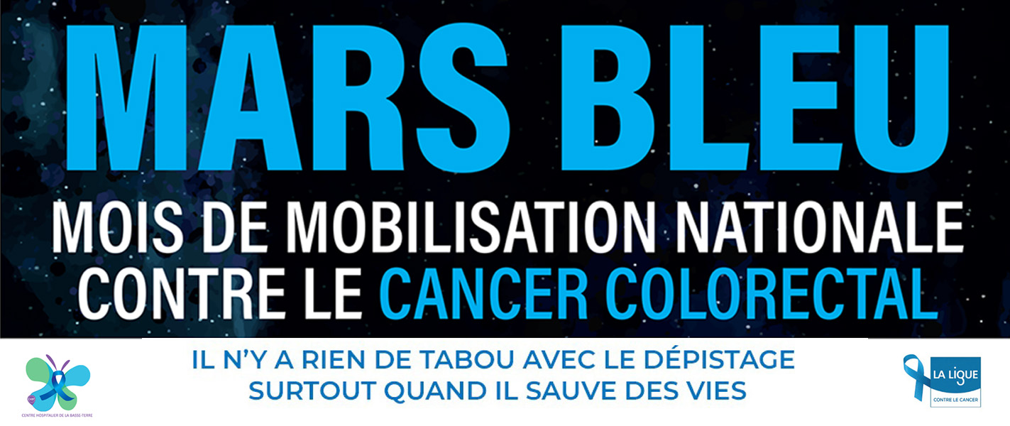 Mars Bleu – Mois de mobilisation nationale contre le cancer colorectal
