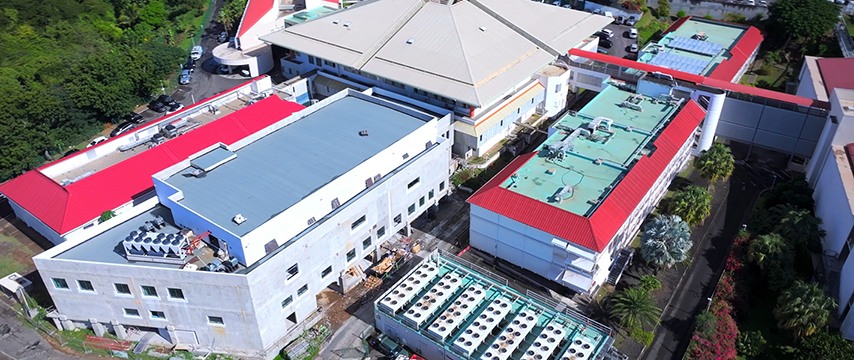 Suivi de chantier - futur bloc opératoire