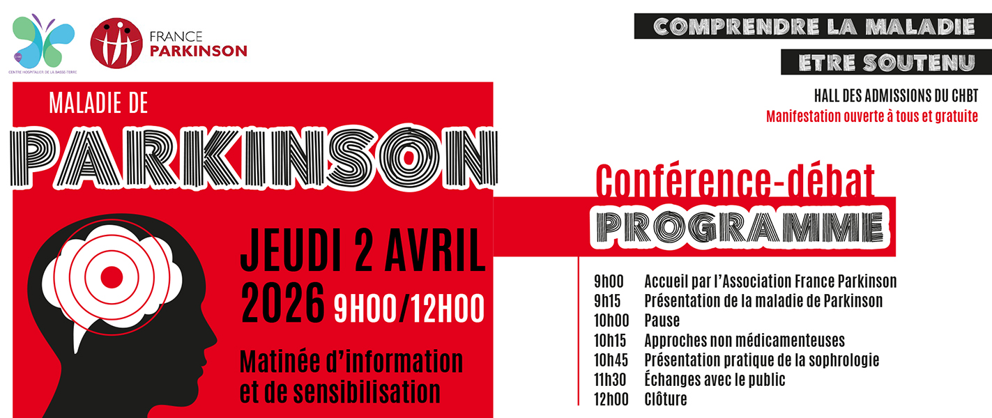 Matinée d'information sur la maladie de Parkinson le 2 avril 2026